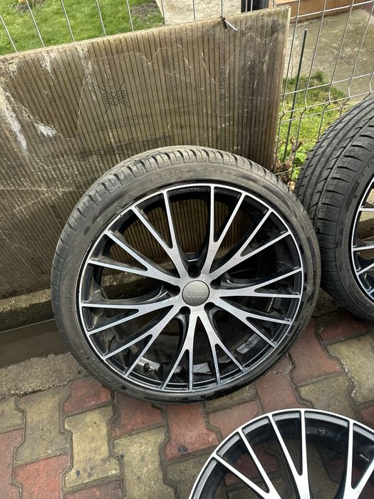 Jante roti Audi A7 A6 C7 5X112 9J ET30 cauciucuri 255/35 R20  MAK rennen ice Jante roti Audi A6 C7