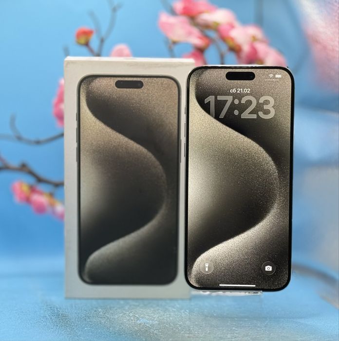 Apple iPhone 15 Pro Max, 256GB, 5G, Natural Titanium