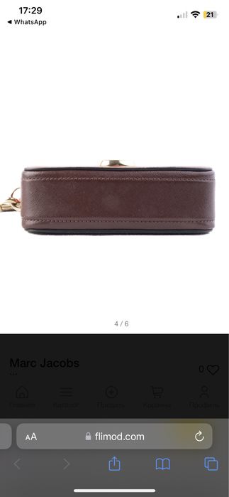 Marc jacobs сумка через плечо