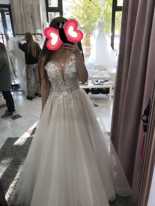 Rochie de mireasa cu corset, mariema M