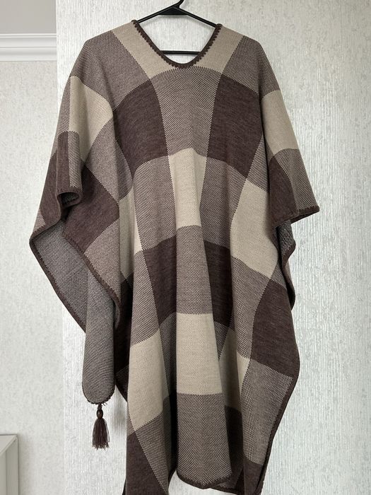 Пончо женское новое