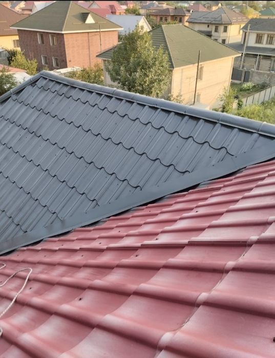 Покраска Алматы Крыши заборы фарасы навес