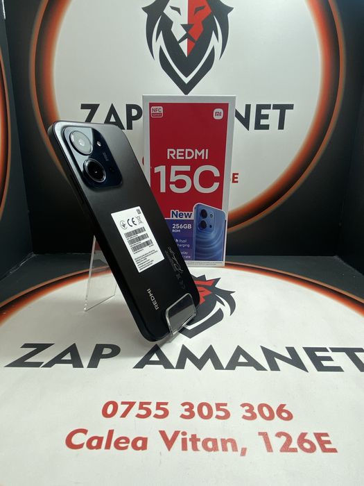 ZAP AMANET VITAN - Redmi 15C - 256GB - Black