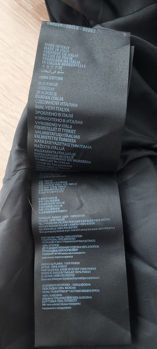 Мъжка черна  риза PRADA ,ррXS/S