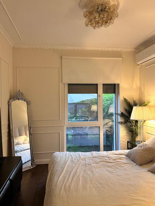 Apartament 94 mp cu grădină privată, în Jardins du Nord – zona Jandarmeriei / Pădurea Băneasa
