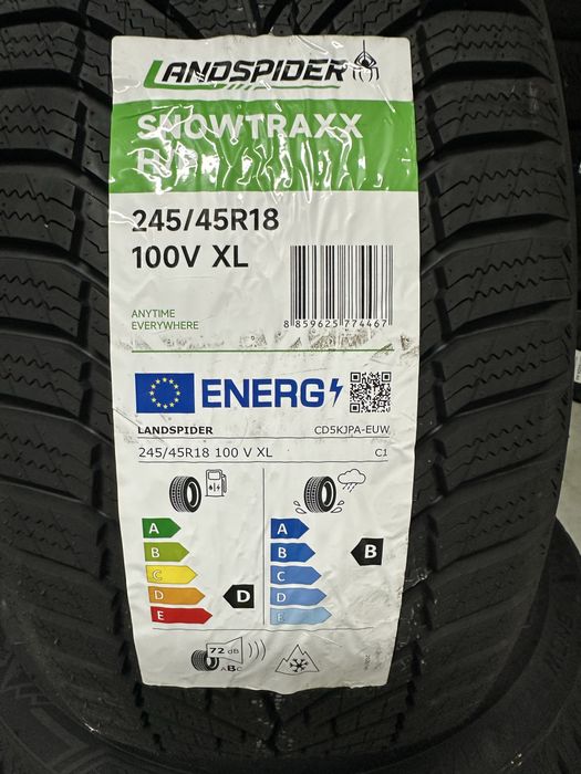 Нови Зимни Гуми LANDSPIDER SNOWTRAXX H/P 245/45R18 100V XL БОРД 2454518