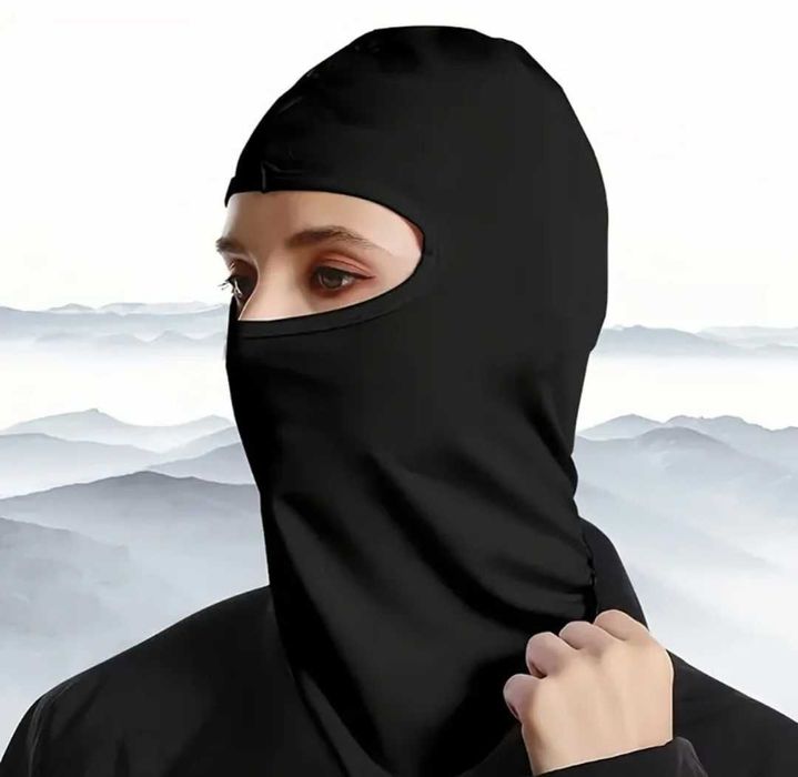 Masca Moto , Cagula Moto Scuter, neagra unisex