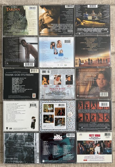 Lot 60 cd-uri - Coloane sonore cu muzica din filme (Soundtrack)