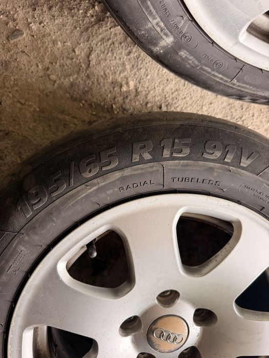 Джанти с гуми за Audi 195/65/15R