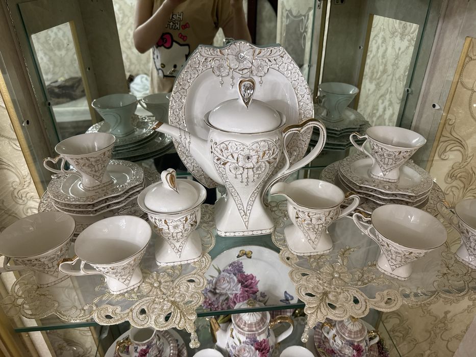 6 kishilik idish sotiladi