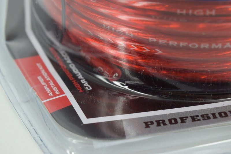 KIT Cabluri Amplificator Auto Subwoofer AUXILIARE