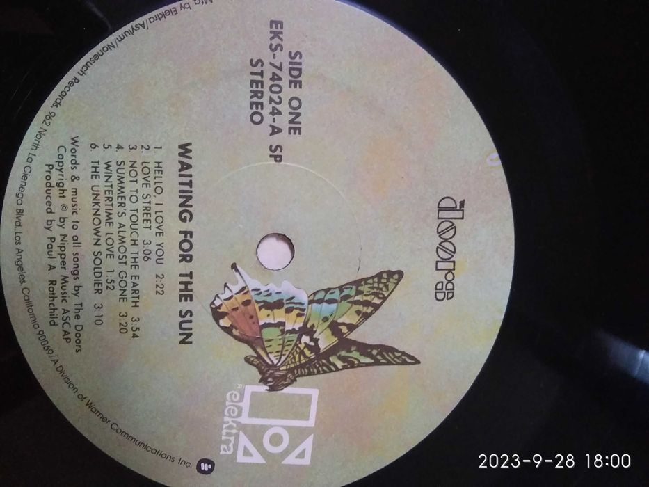 винил The Doors  6 originals