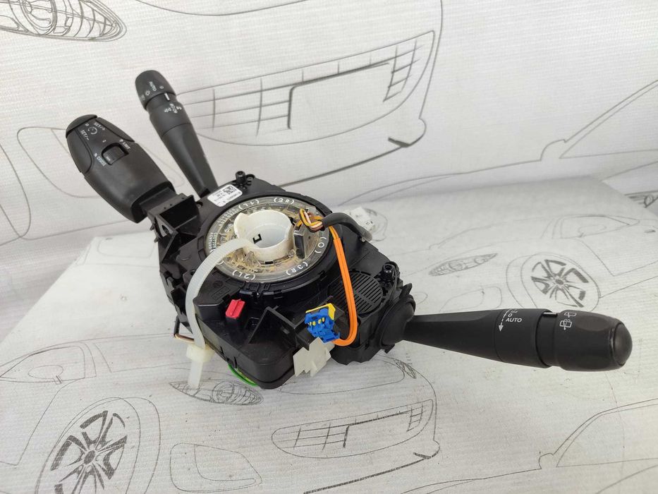 Ansamblu manete comenzi volan + spiră Peugeot 208 I 98030392ZD 2013 / [2012-2019] / (5B3)