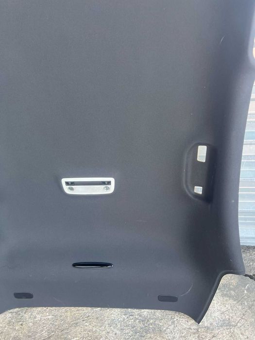 Черен AMG таван Mercedes A class W176 комплект сенници колонки дръжки