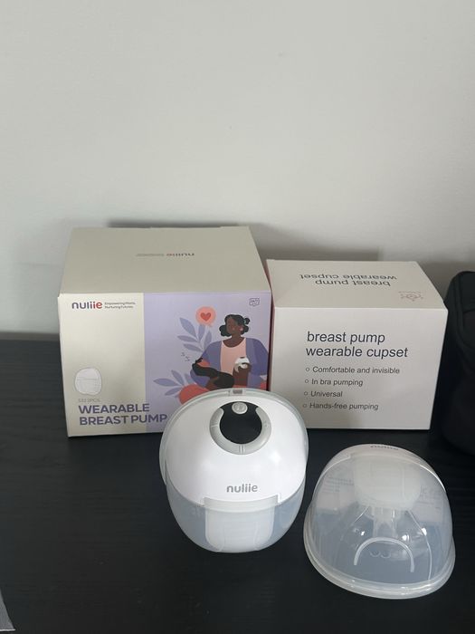 Двойна hands free помпа за кърма Nuliee