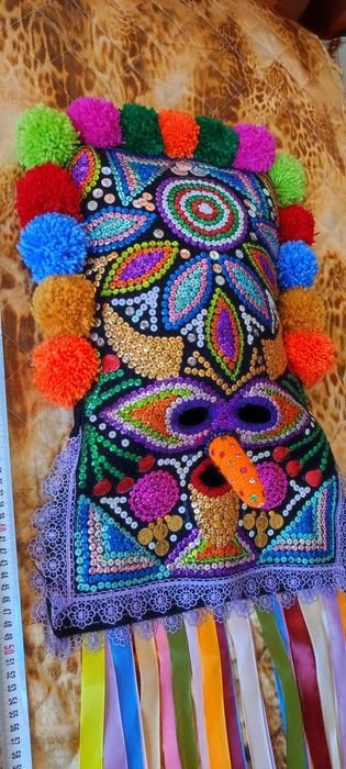 Кукерска маска , капашон, гугла, Сурва, кукери, Декорация, изгодно, пр