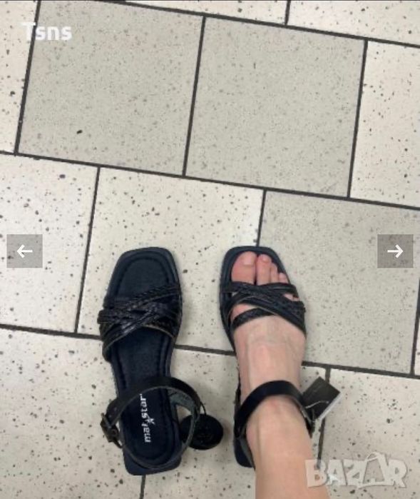 кожени сандали mat star