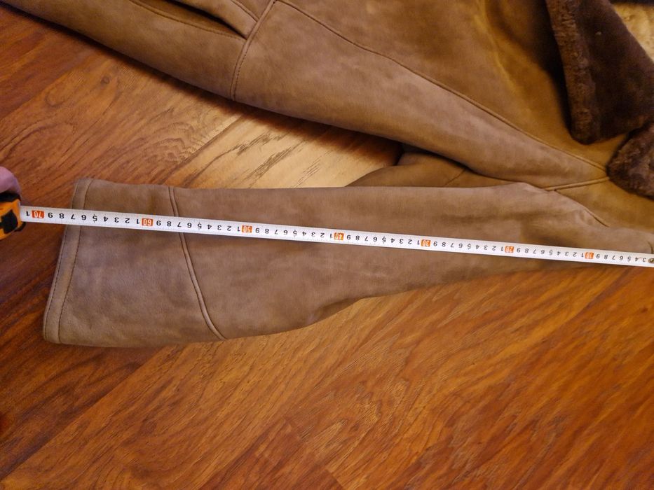 Мъжки кожух агнешка кожа чисто нов