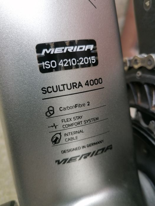 Шосеен MERIDA Carbon XL, Shimano 105, хидравлични спирачки