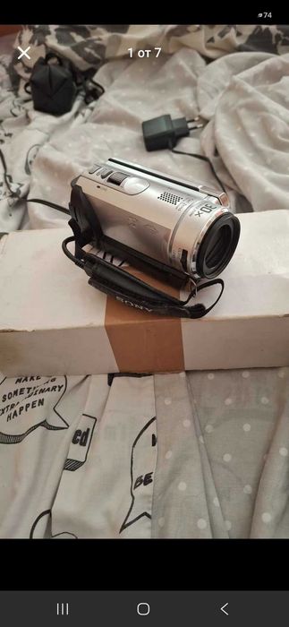 Camera sony hdr cx200 с fish eye lens