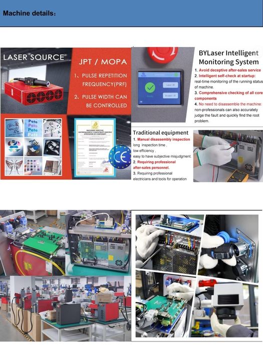 JPT Mopa M7 60W fiber laser