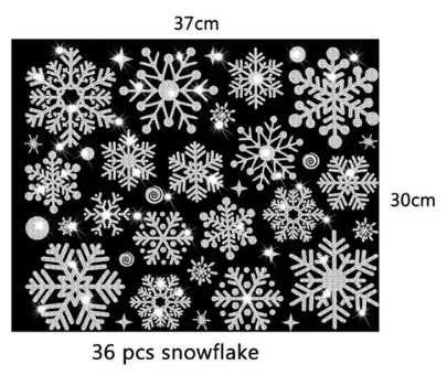 Лепенки стикери Коледа