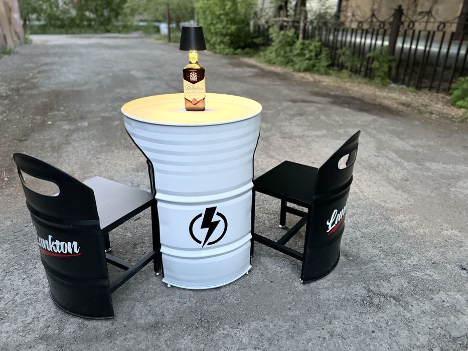 Лофт-комплект из бочек