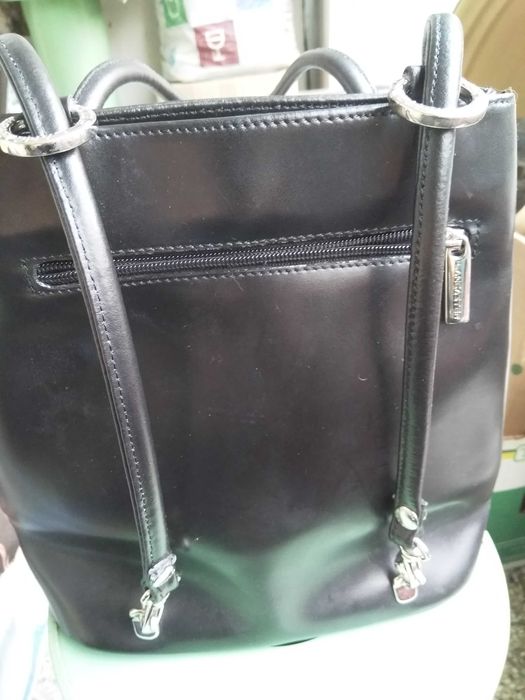 Дамска чанта от естествена кожа Lancaster