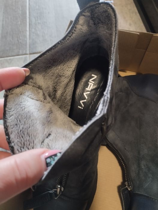 Боти естествена кожа Navvi