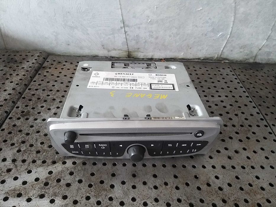 Radio cd player navigatie renault megane 3 281153051r 7641105391