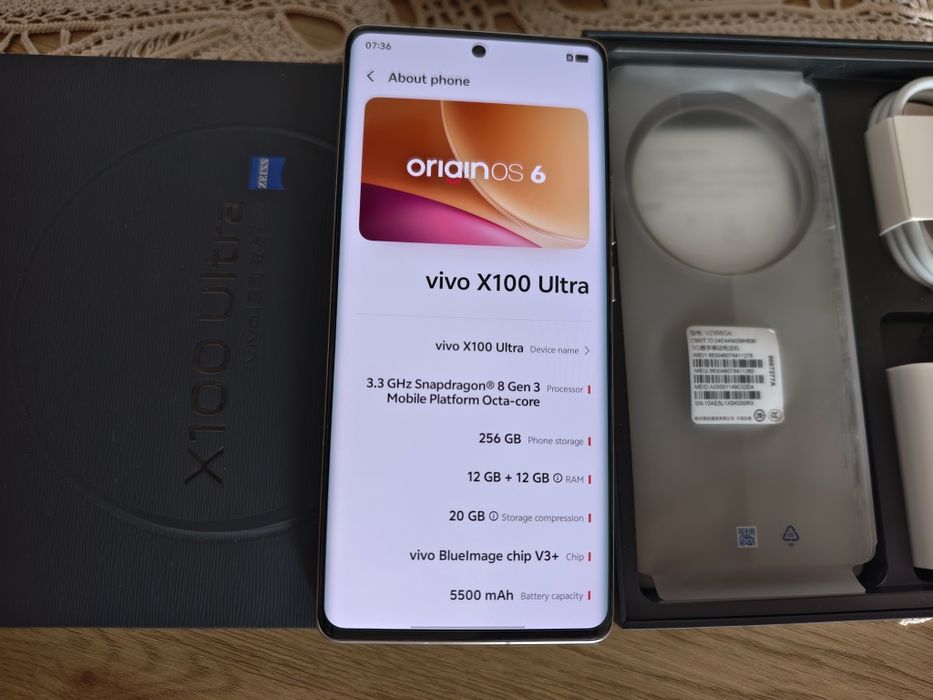 vivo X100 Ultra 256GB 12GB RAM　ユキ Vivo X100 Ultra 256GB Silver Iasi • OLX.ro