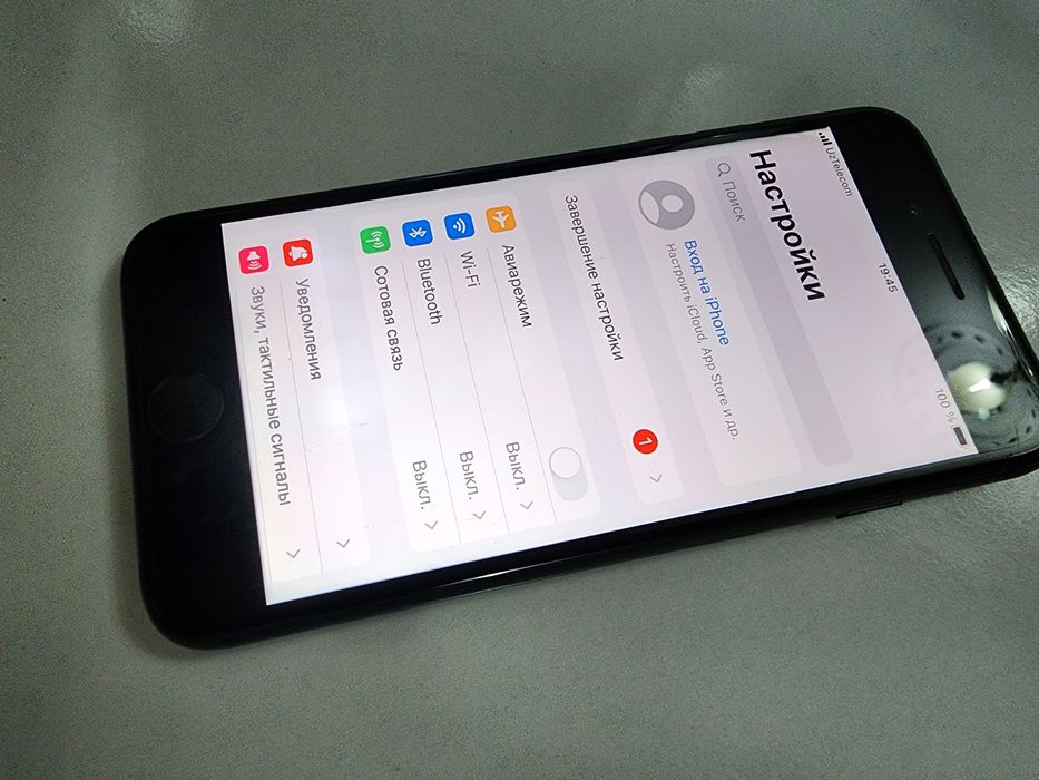 Iphone 7 LL/A Matte Black Ideal 32GB Bat 100% Atpechatkalari ishlidi