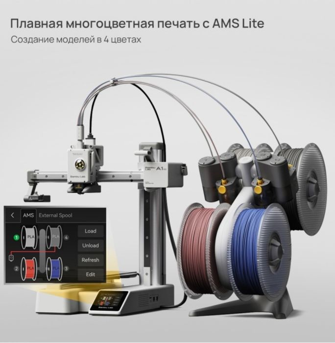 3D-Принтер Bambu Lab A1 Mini Combo