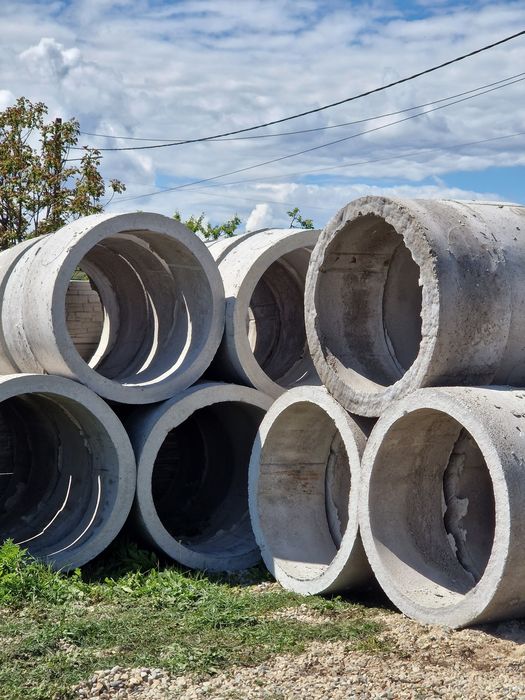 Tuburi beton/Spalieri / inele fântână/ oale fântână/ role