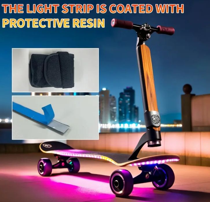 лед светлини за тротинетка