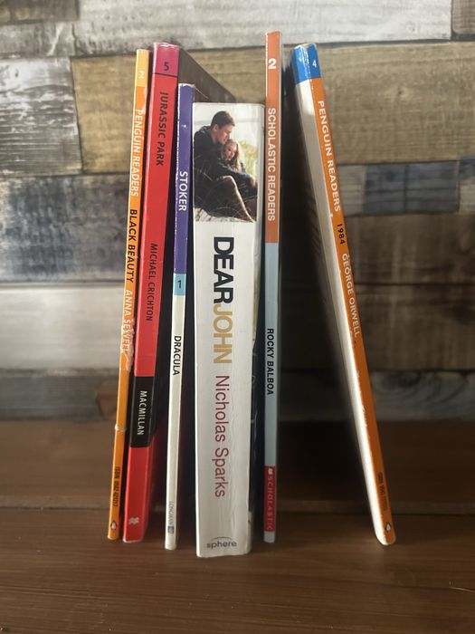 Книги на английски-6 броя!