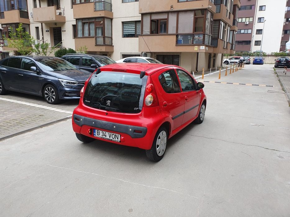 Peugeot 107 an 2009 benzina 998 stare impecabilă unic proprietar 130k km reali