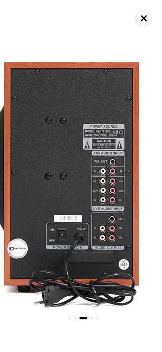 Sistem audio Boxe 5.1 Serioux HT5100C 140W