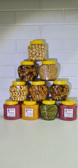 Натуральный мёд оптом от 25кг и больше