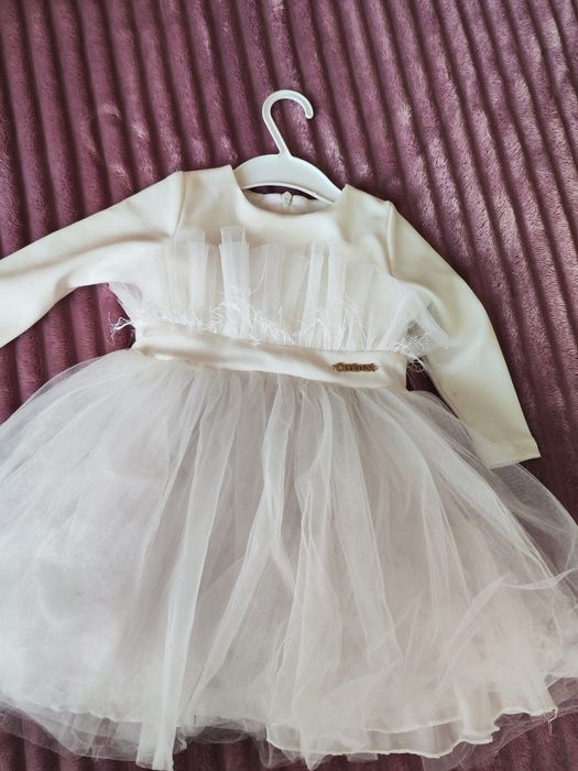 Бебешка рокля за момиченце на 1 година