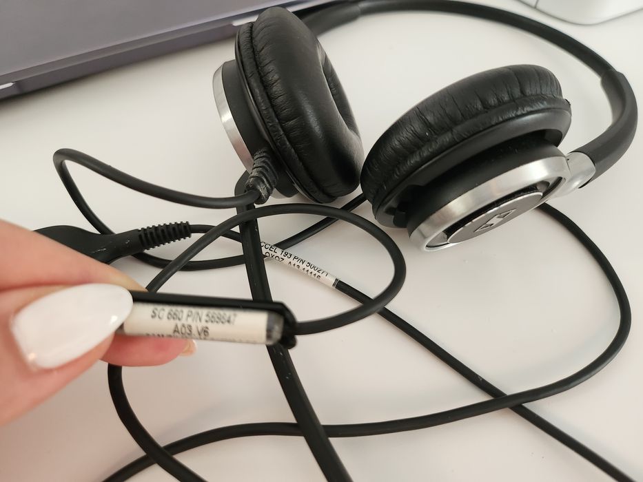 EPOS Sennheiser Impact SC660+ microfon/Căști on ear cu fir/negru-argin