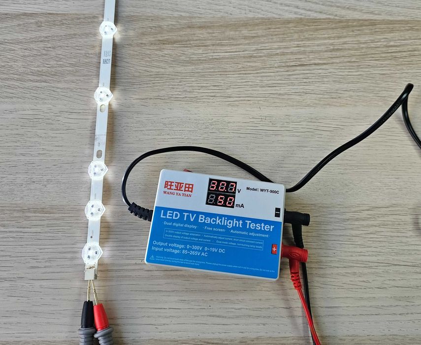 Тестер за светодиоди и светодиодни ленти LED подсветка