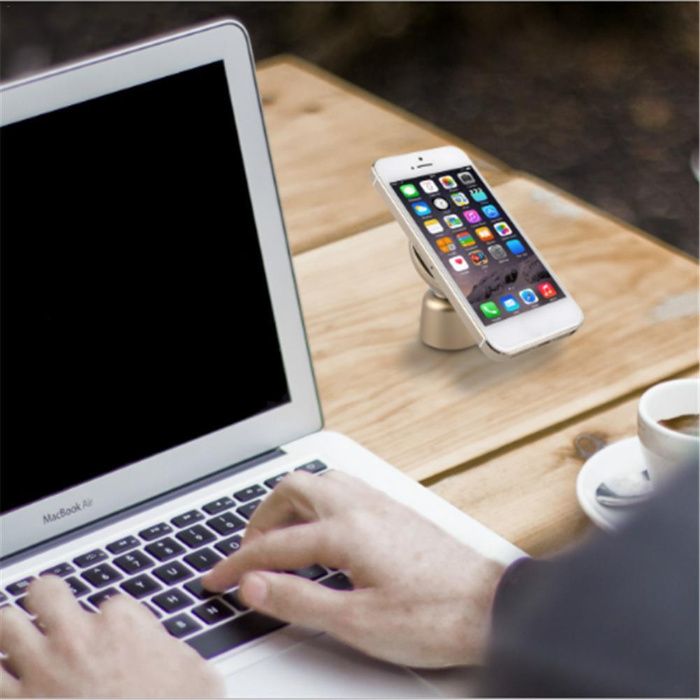 Suport Wireless la telefon. Incărcare rapidă. Negru. Nou!!