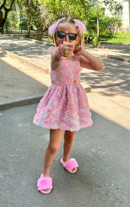 Парные платья мама+доча Family look