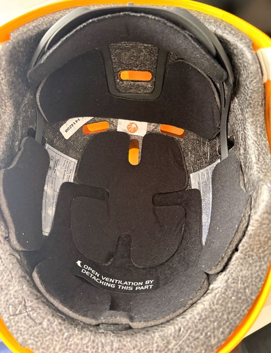 Casca ski POC, ajustabilă, galbena, mărimea M-L