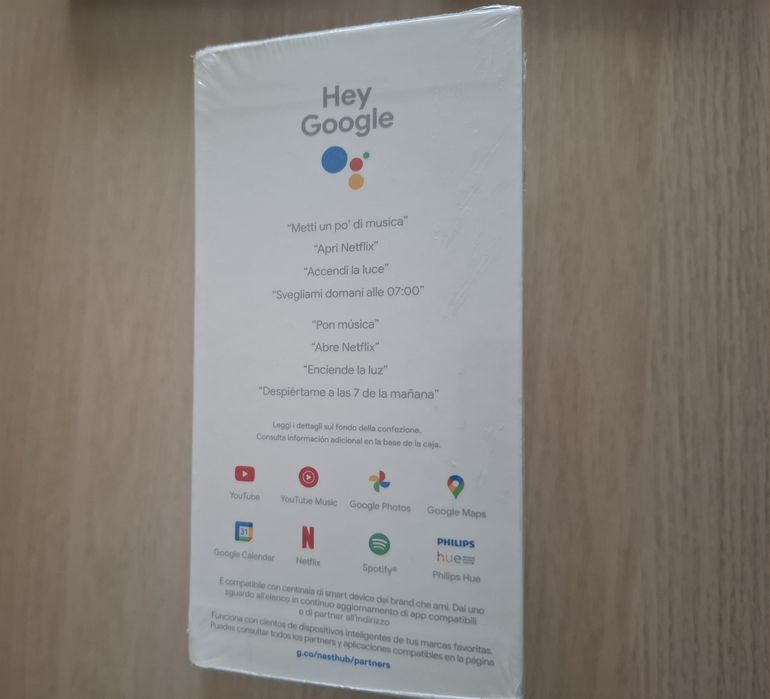 SIGILAT Google NEST Hub  2 Gen SuperCadou! Pret FIX !