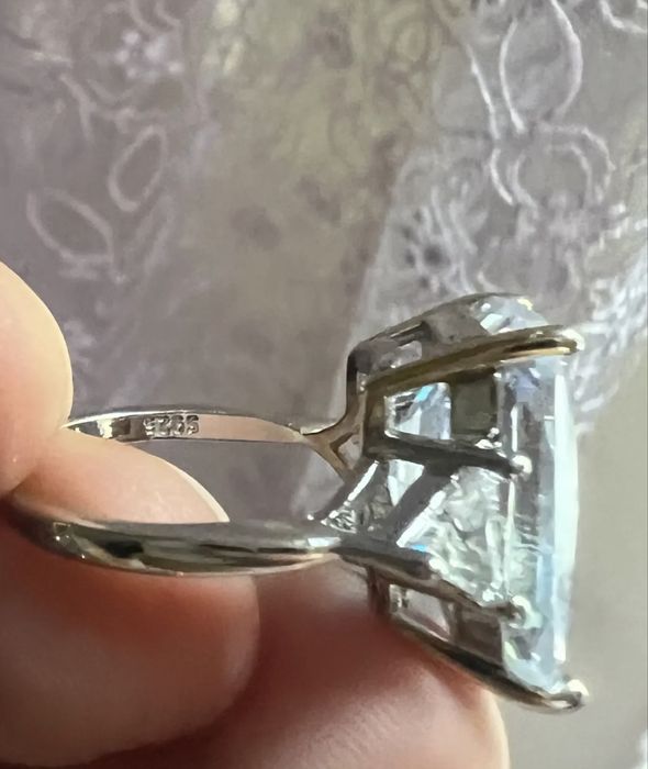Kumush 925 uzuk va teniska braslet sovgasiga