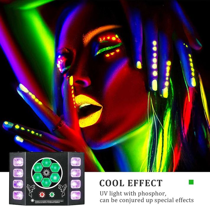 UV DJ светлини 100W Bee Eye стробоскоп сценично осветление диско светлина с лъчев модел