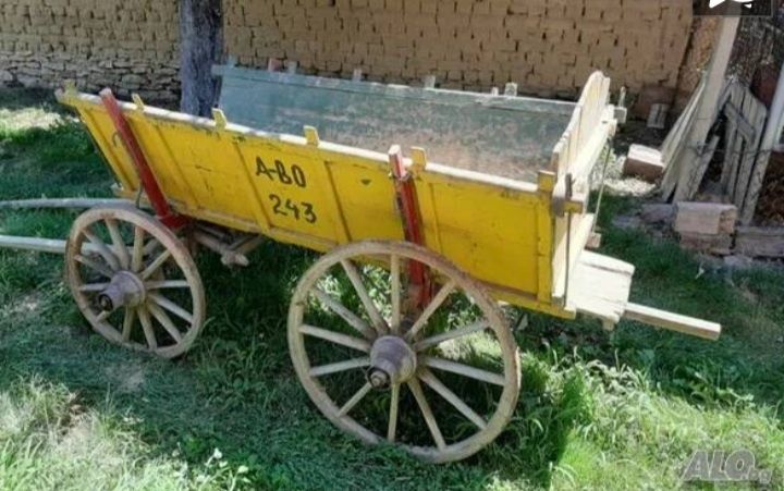 Запазена магарешка каручка