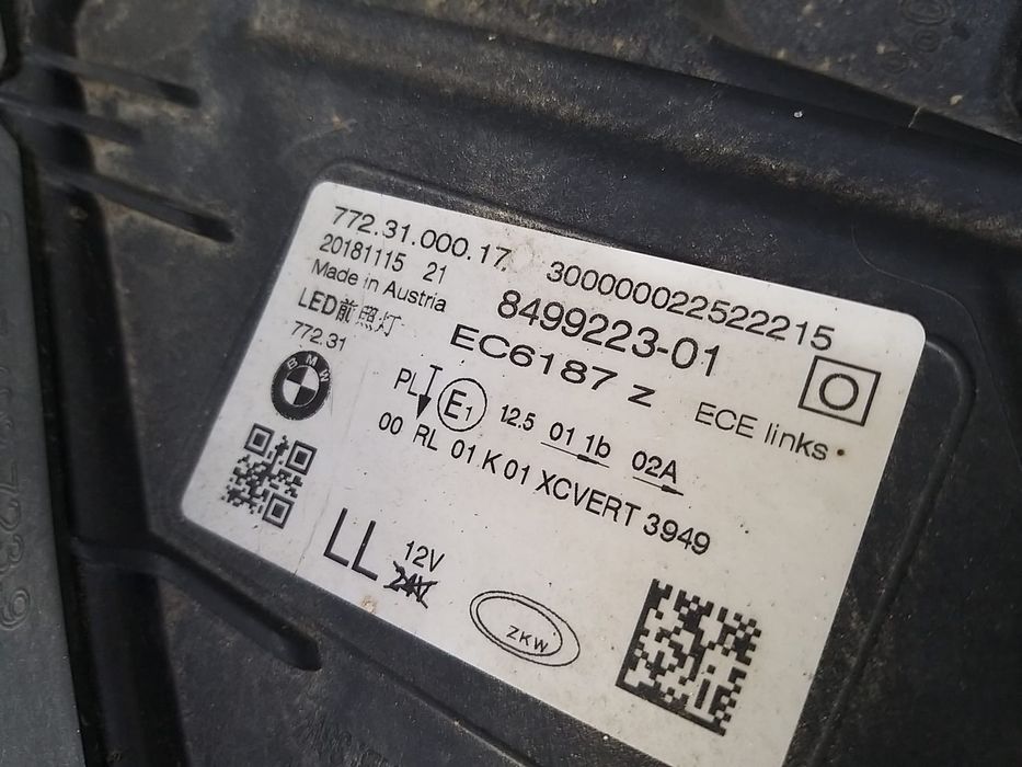 Far stanga bmw seria 7 g11 PENTRU PIESE 8499223-01
